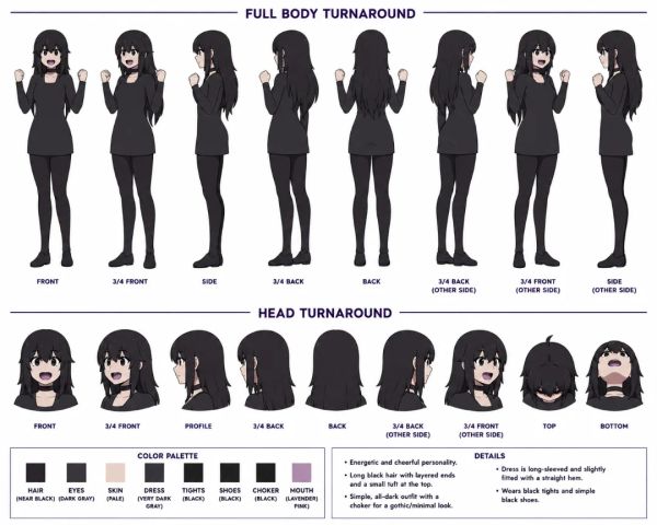 Enderwoman (Minecraft) character sheet