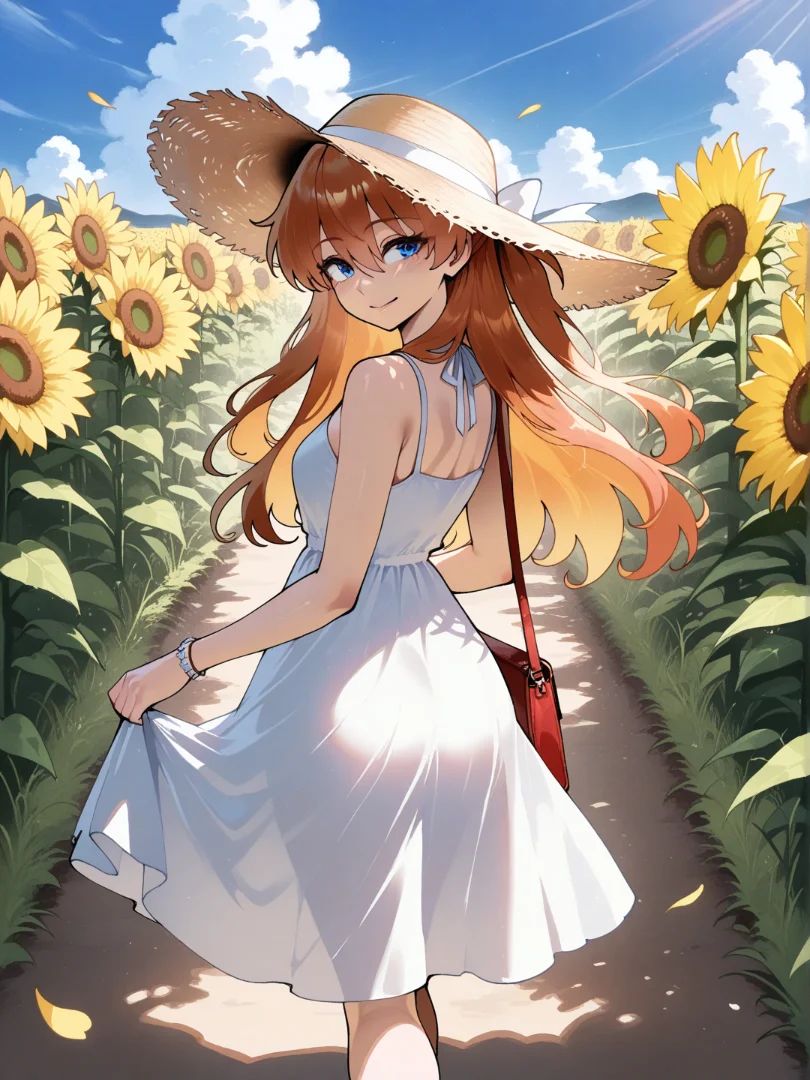 Asuka: Campo de Girasoles