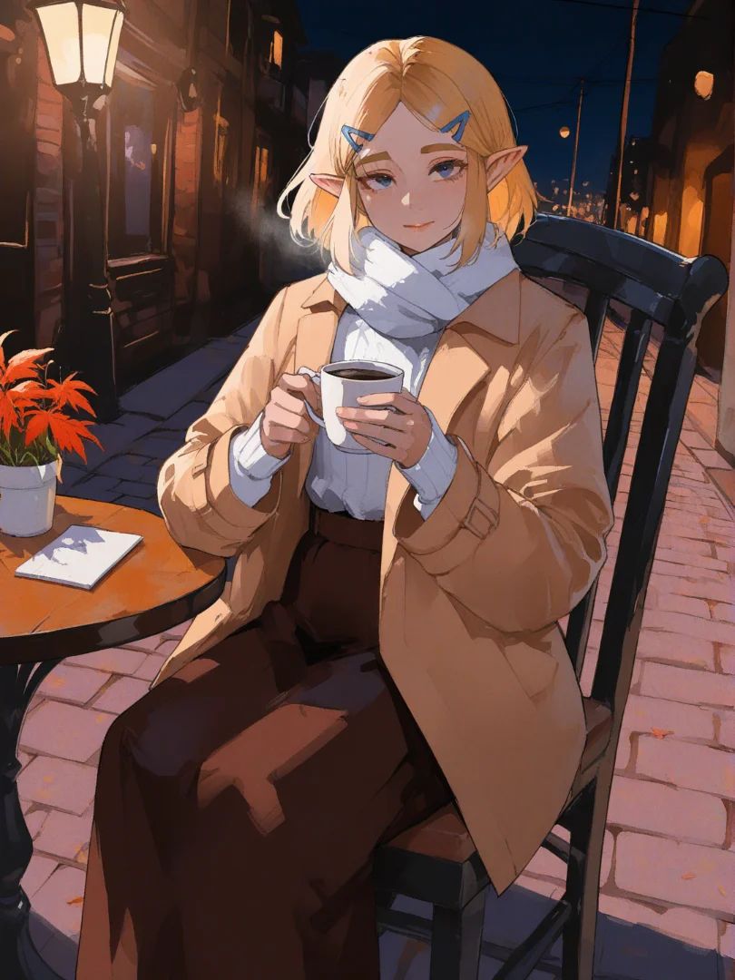 Zelda: Café en Calma