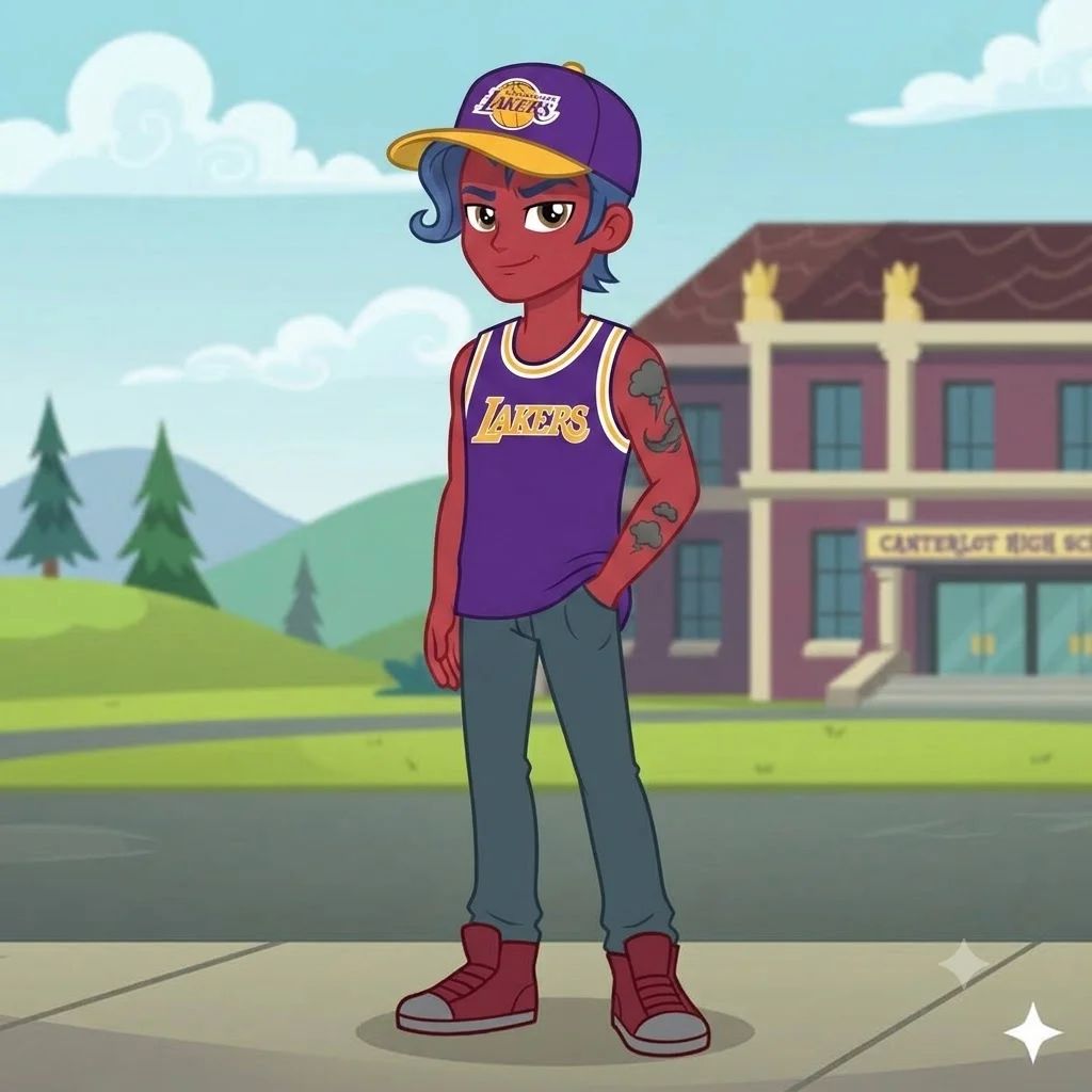 my OC fast cloud eg aka me in my favorite sports teams jerseys