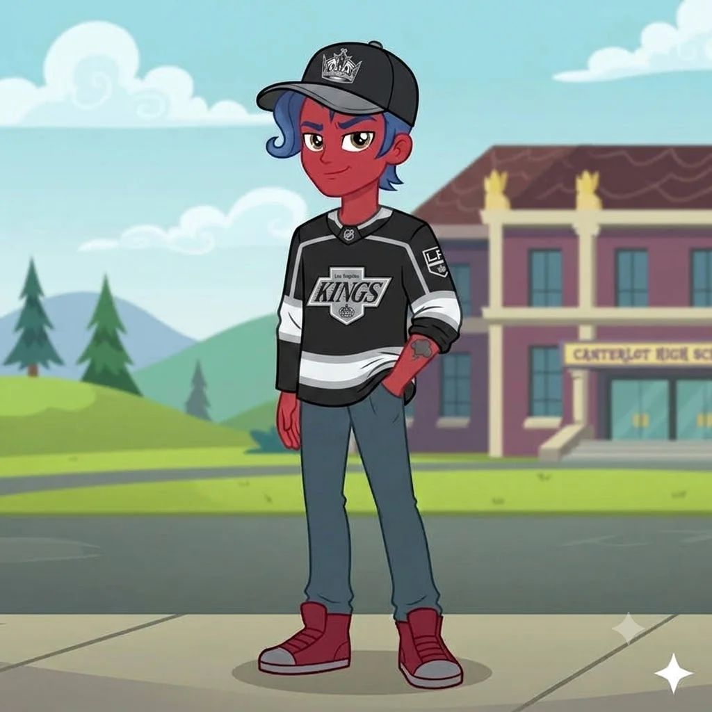 my OC fast cloud eg aka me in my favorite sports teams jerseys
