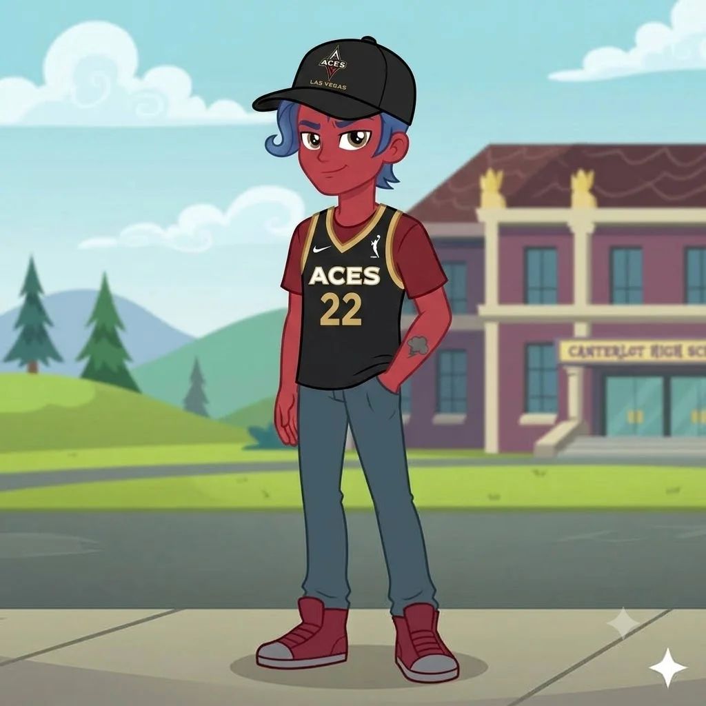 my OC fast cloud eg aka me in my favorite sports teams jerseys