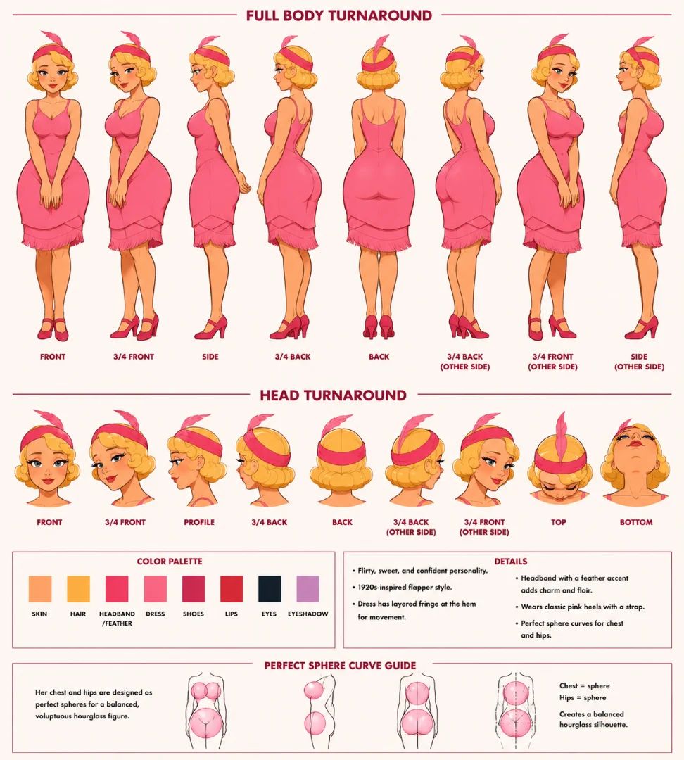Charlotte La Bouff character sheet