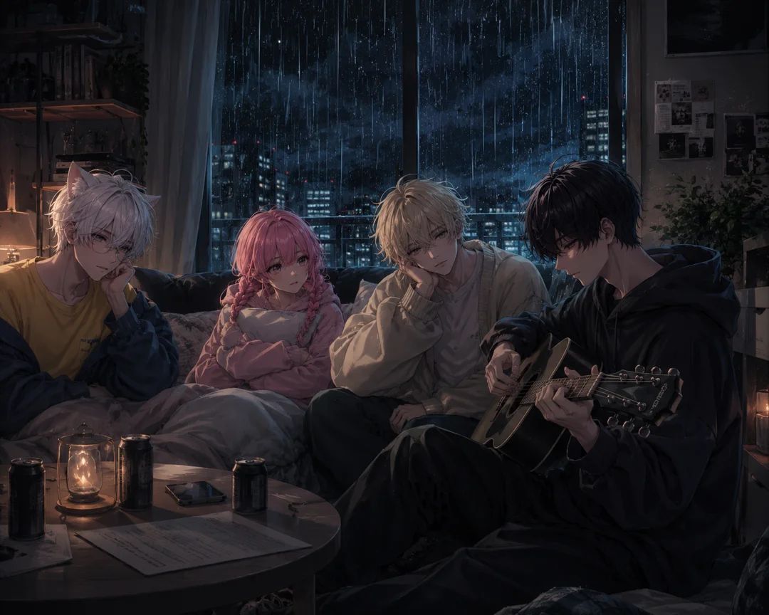 Rainy night