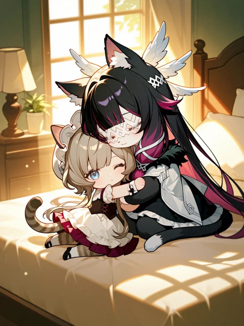 Neko Sandrone and Columbina, super soft kittens 🐱😺