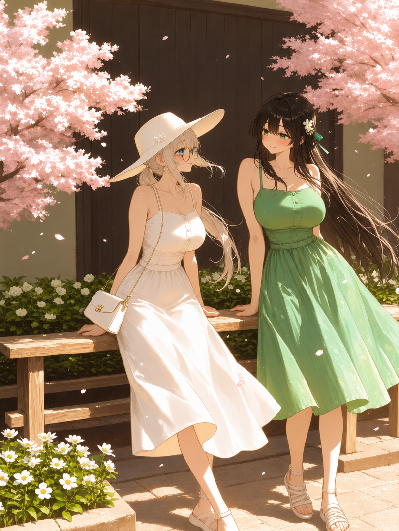 Mona & Natalia: First Encounter 🌿✨