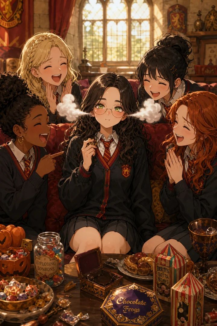 Puffu in Hogwarts