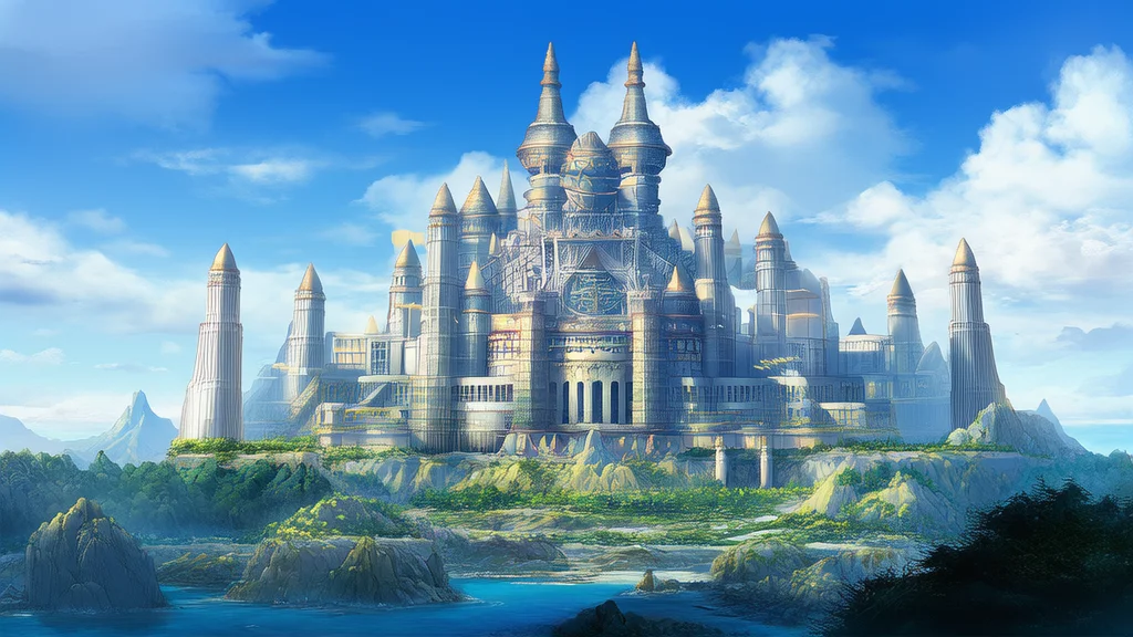 Shirow Masamune Style Environmental Art