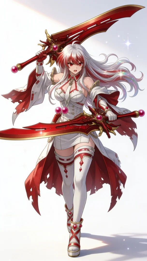 The blazing Magic knight