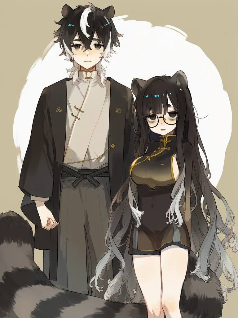 🦨🖤Maggie and Mumei🖤🦝