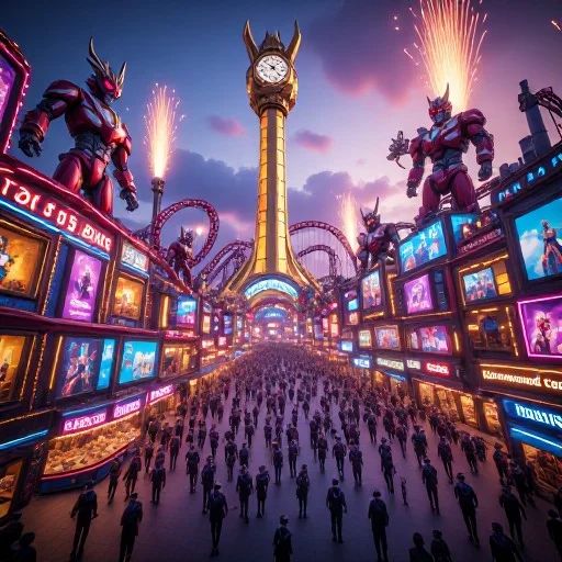 Tokusatsu Nexus: The Mega Neon-Sprawling Super Sentai And Kamen Rider Amusement Theme Carnival