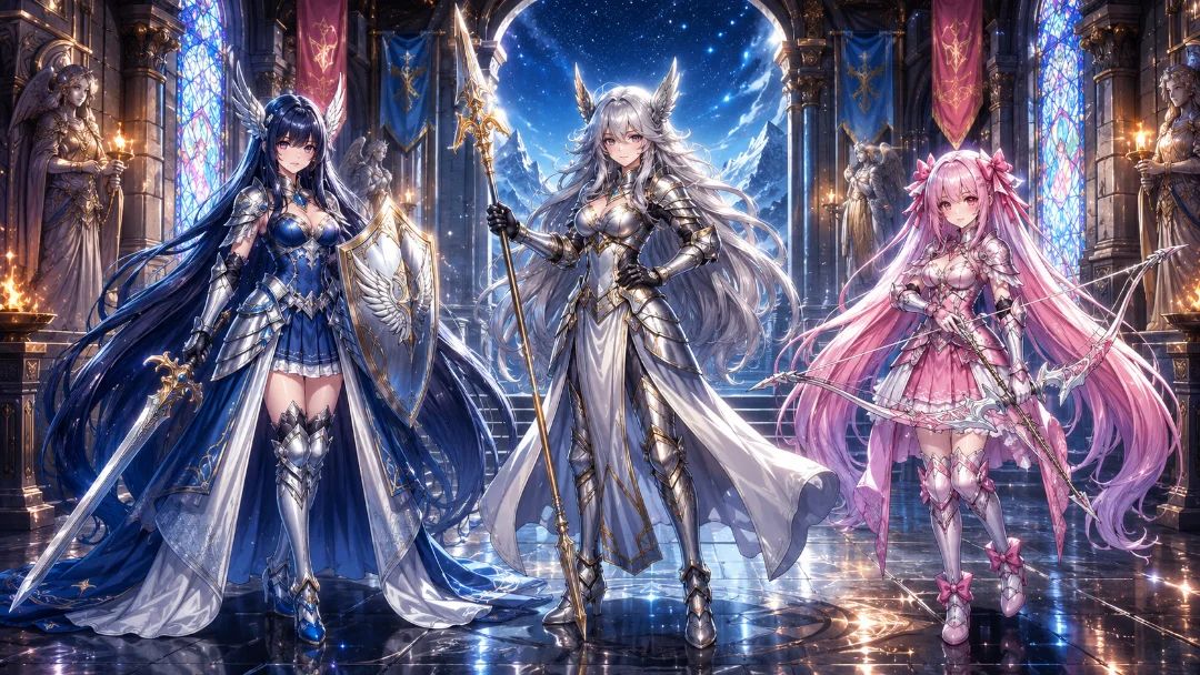 The Three Valkyries