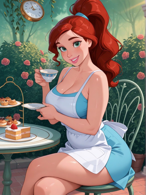 Tea party with Lynn in Wonderland ☕✨