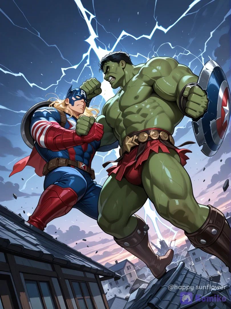 hulk and thor fight