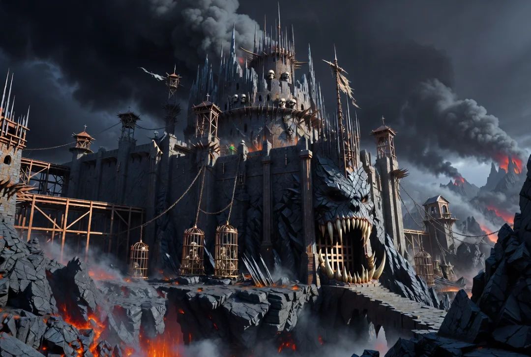 The Obsidian Maw: Stronghold of Ash and Iron