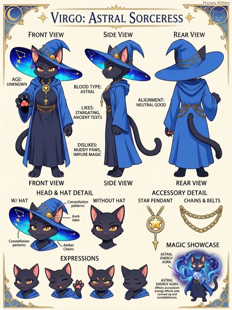 Virgo: Reference Sheet