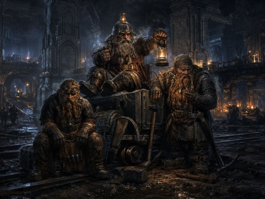 The Reclaiming of Khazad-dûm: Sparks in the Deep