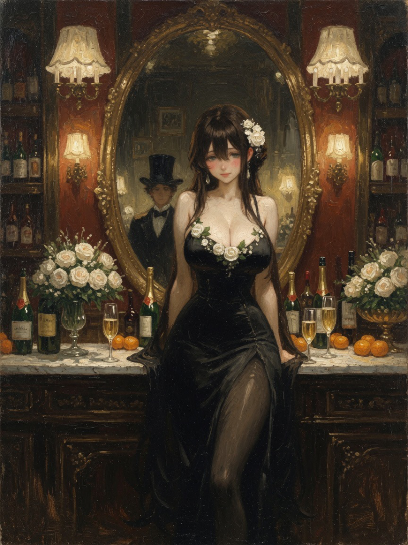 Natalia at the Folies-Bergère 🥂