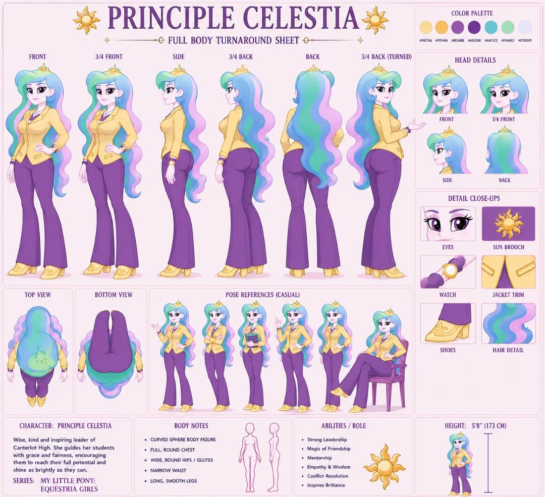 principal celestia character sheet