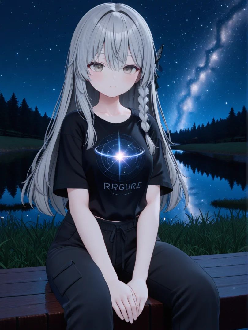 Lost Beneath the Starlit Sky ✨🌌