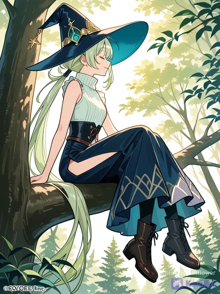 Witch in the forest