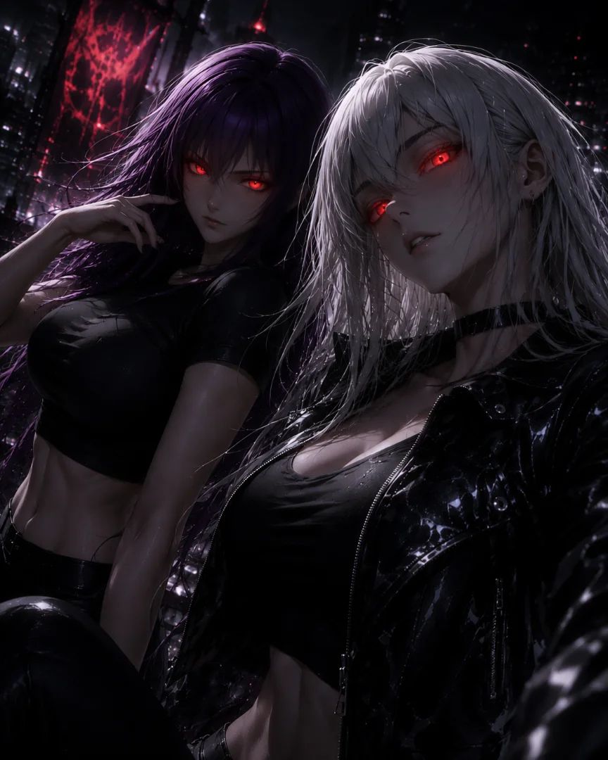 Las gemelas carmesi
