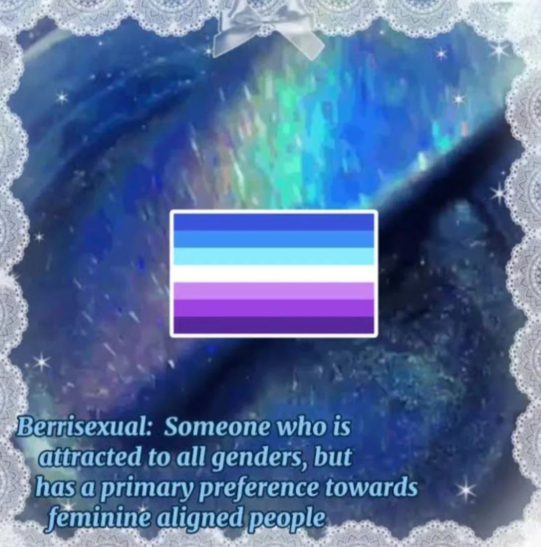 I'm berrisexual 💙🤍💜