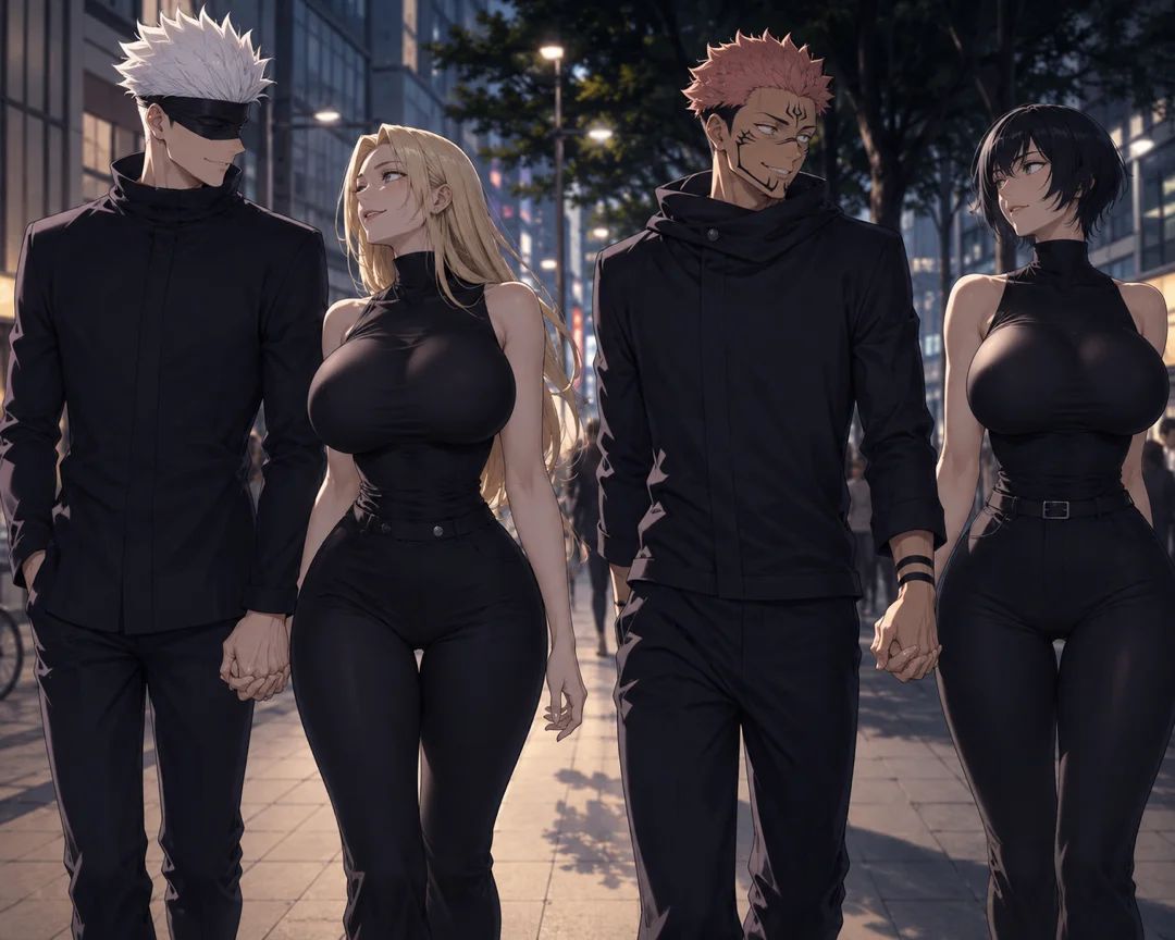 Whose hand are Gojo and Sukuna holding, everyone?