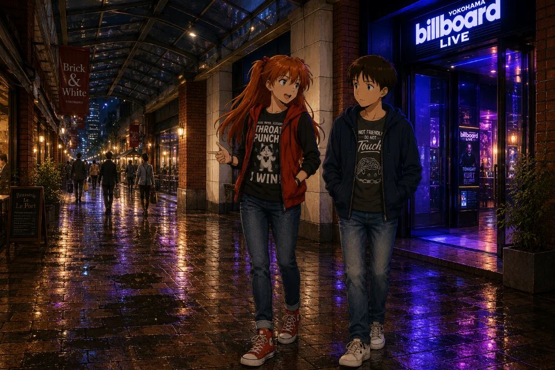 Strolling in Yokohama