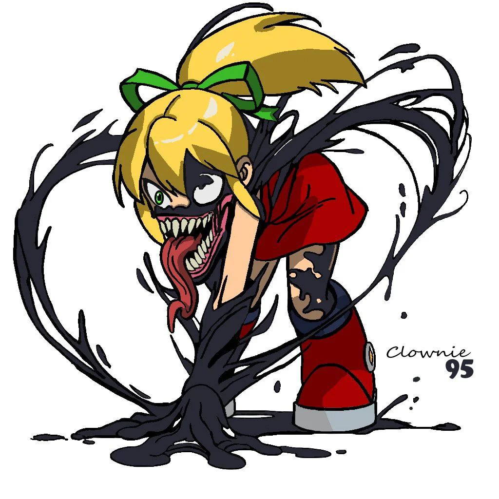 Real drawing by me, Clownie