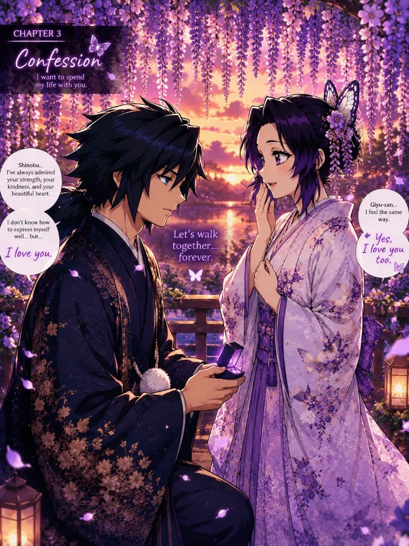 Giyuu and shinobu's story 💕