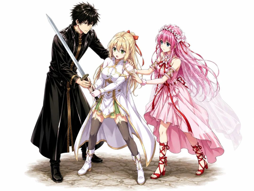 Teaching Lilian to use a sword