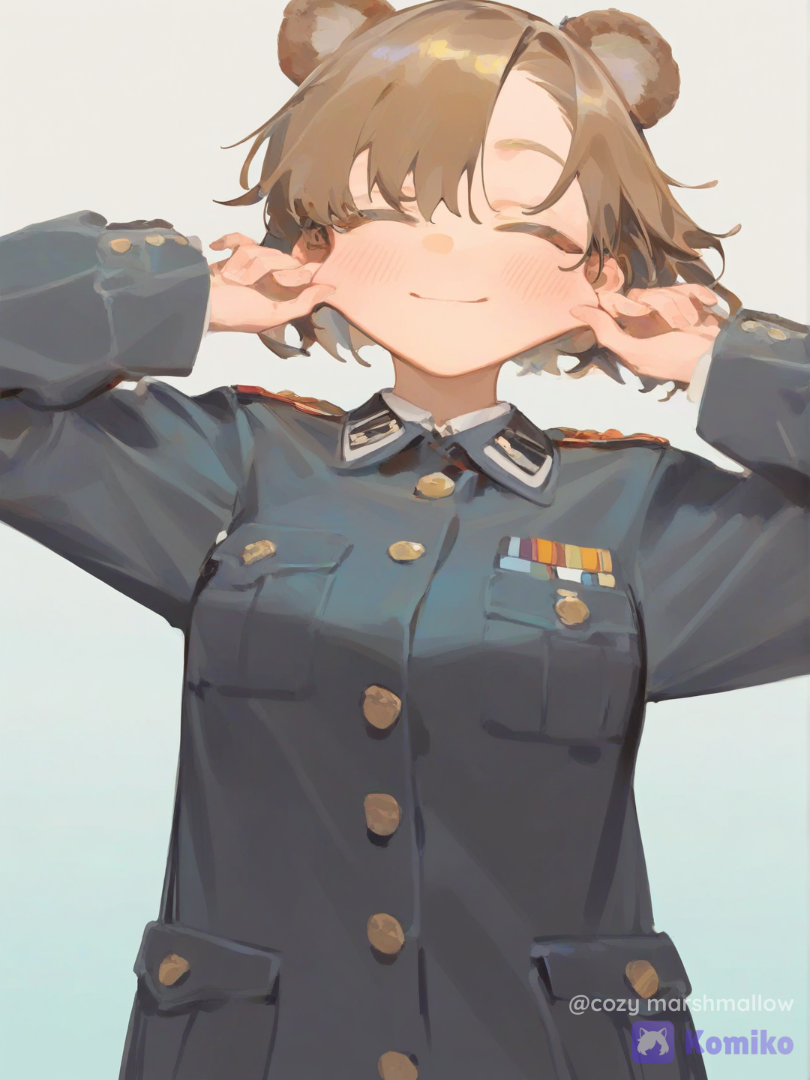 A very cute bear