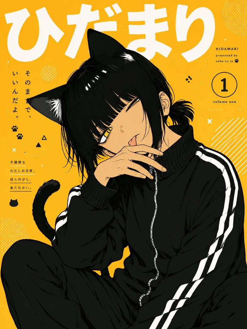 Momo (Manga Cover Style)