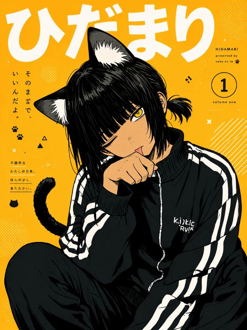 Momo (Manga Cover Style)