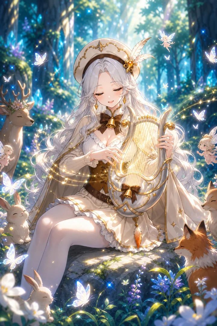The Beautiful Musician of the Forest