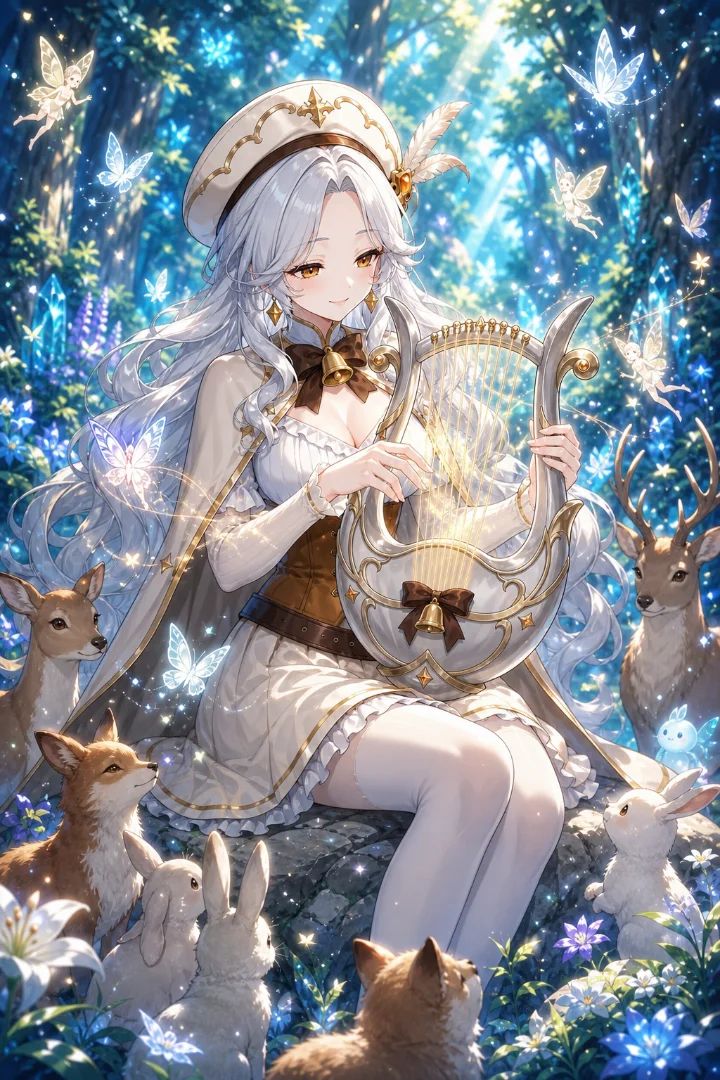 The Beautiful Musician of the Forest