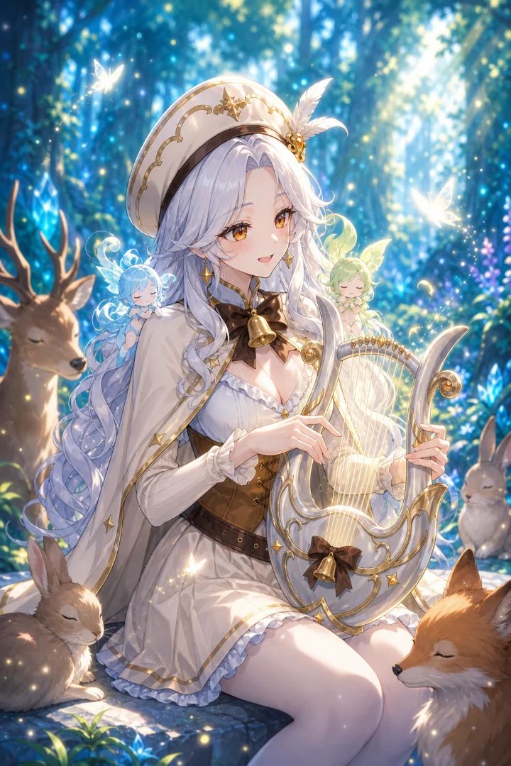 The Beautiful Musician of the Forest