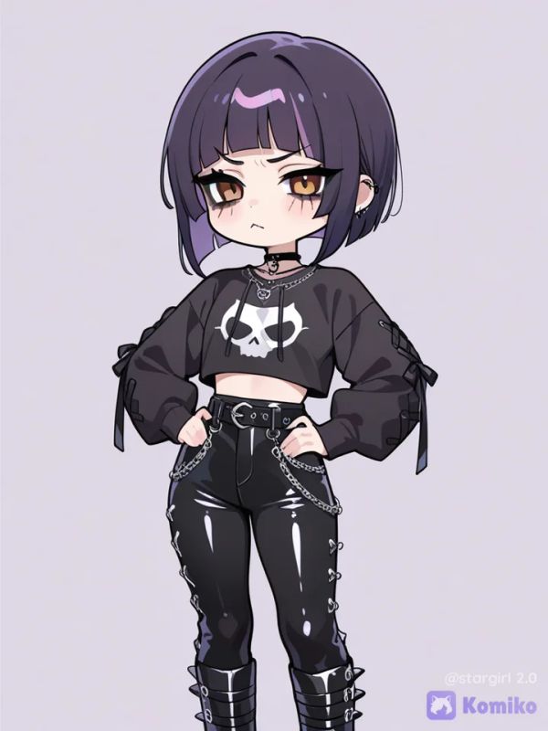 Chibi goth