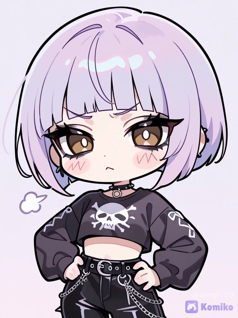 Chibi goth
