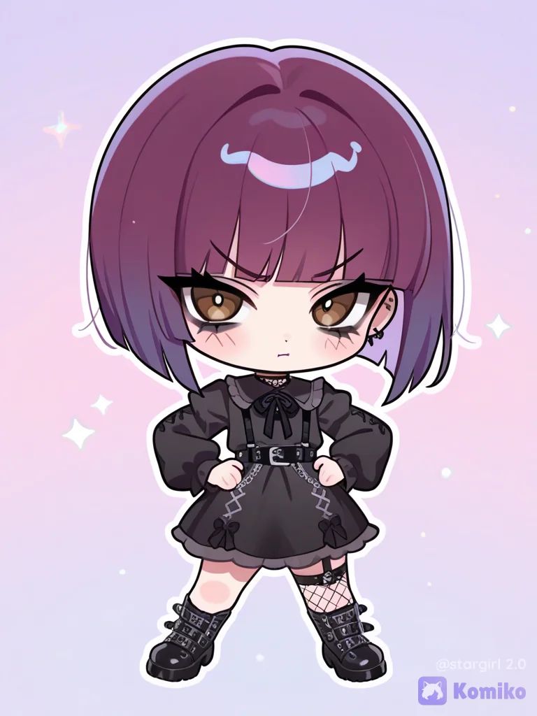 Chibi goth