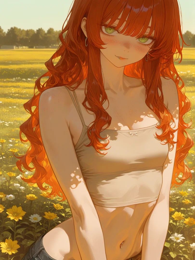 Girl in Field