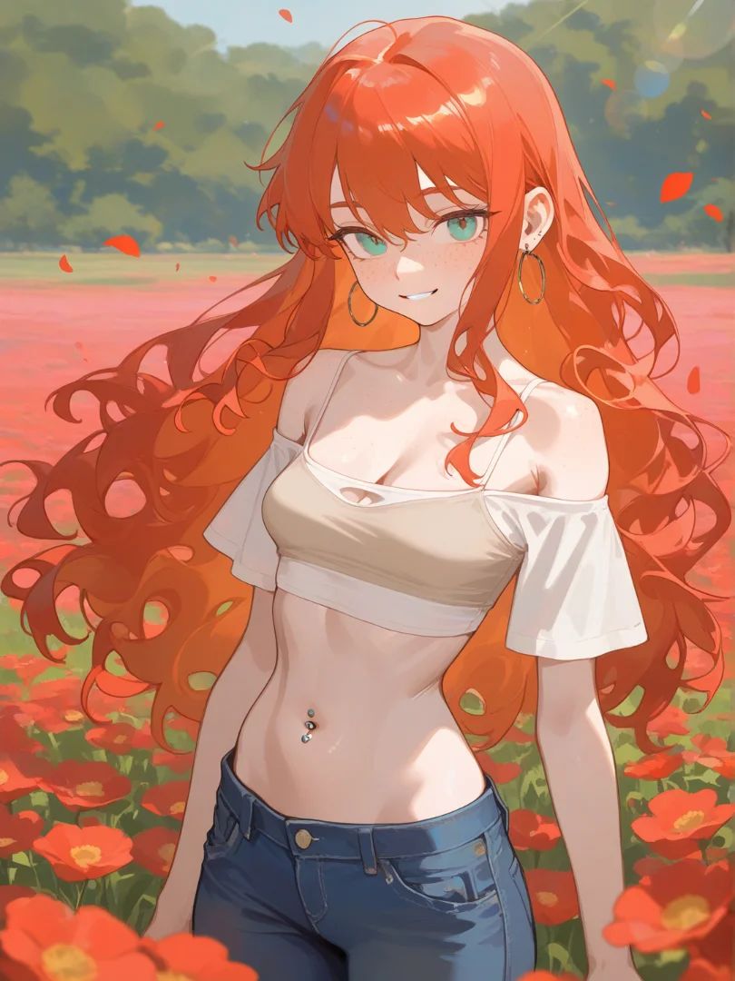 Girl in Field