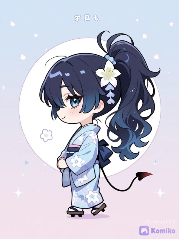 Light Blue kimono