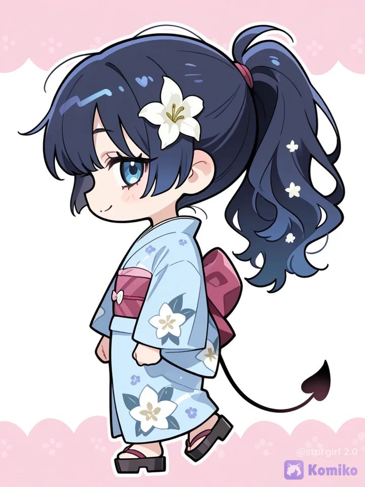 Light Blue kimono