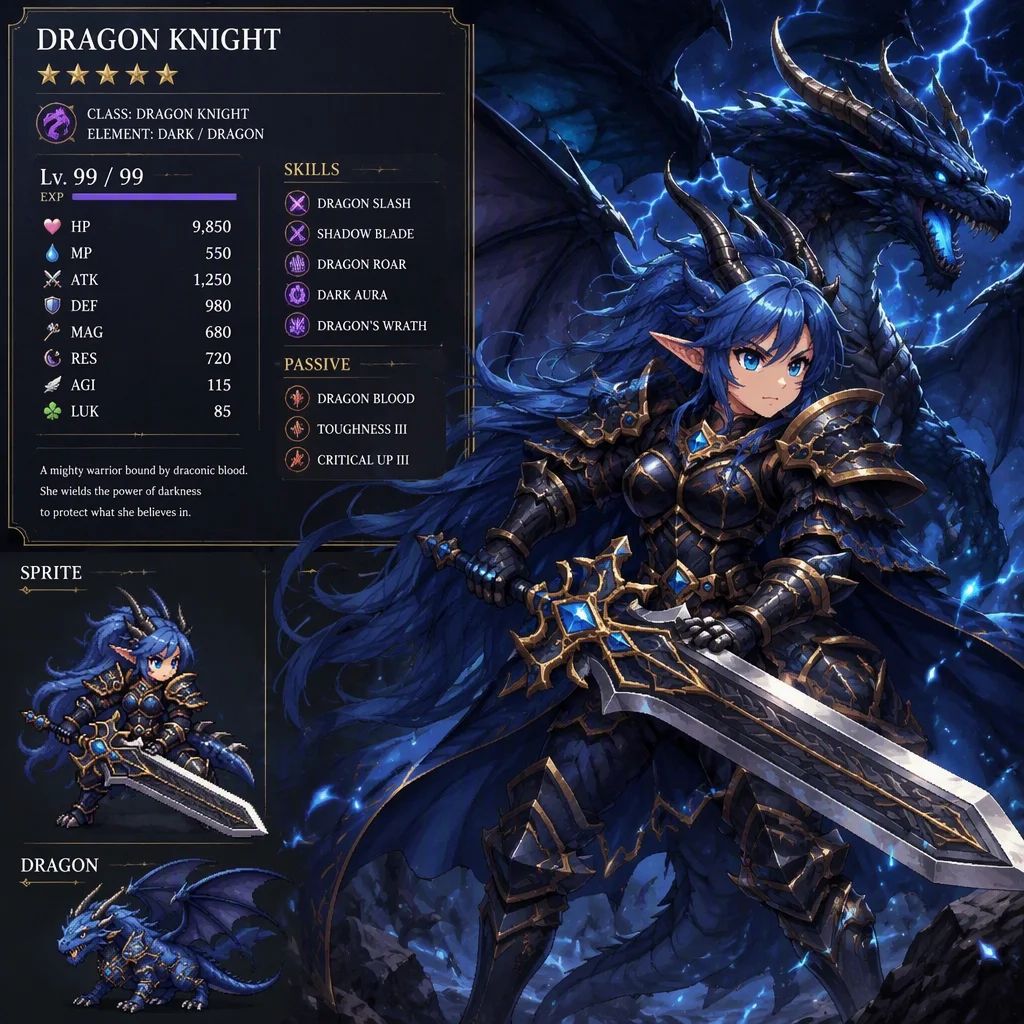 Dragon girl Status
