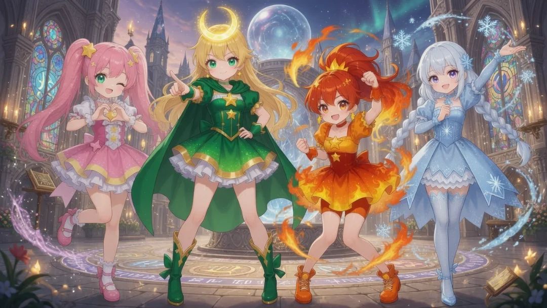 aspiring magical girls