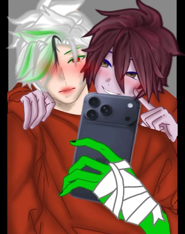 Couple takin pict