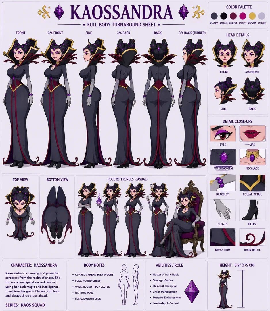 Kaossandra character sheet
