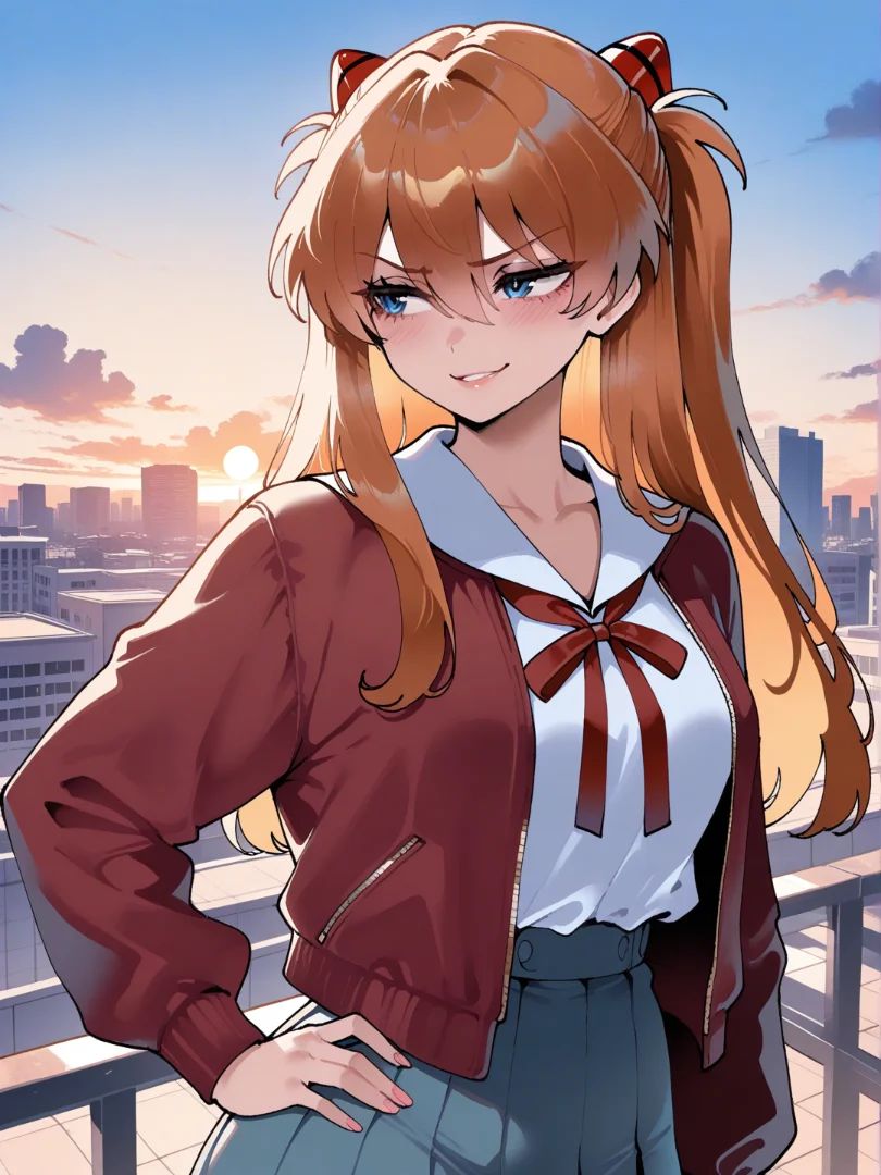 Asuka: Ocaso en la azotea